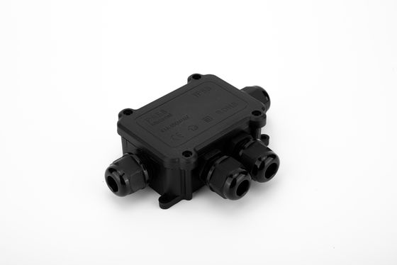 Ελαφρύ IP68 γρήγορος σύνδεσμος 4 οδών εξωτερικό ηλεκτρικό συνδετικό κουτί PC περίβλημα