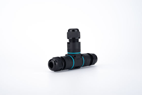 Γρήγορη εγκατάσταση IP68 Αδιάβροχο πλαστικό 2/3 πινς θηλυκό κυκλικό σύνδεσμο Ηλεκτρικός μετατροπέας