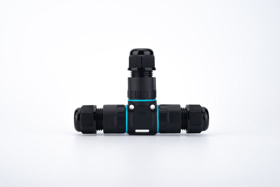 Γρήγορη εγκατάσταση IP68 Αδιάβροχο πλαστικό 2/3 πινς θηλυκό κυκλικό σύνδεσμο Ηλεκτρικός μετατροπέας