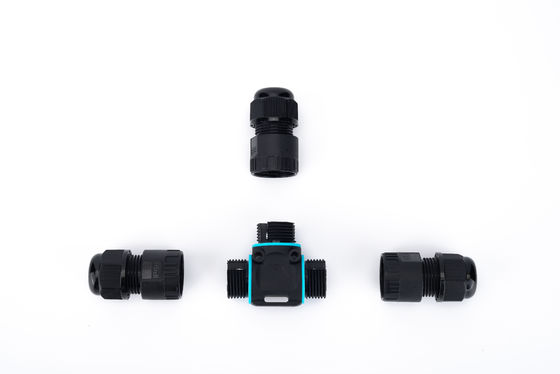 Γρήγορη εγκατάσταση IP68 Αδιάβροχο πλαστικό 2/3 πινς θηλυκό κυκλικό σύνδεσμο Ηλεκτρικός μετατροπέας