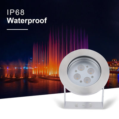 RGBW 4 σε 1 LED υποβρύχιο φως IP68 πολύχρωμο φως πηγής