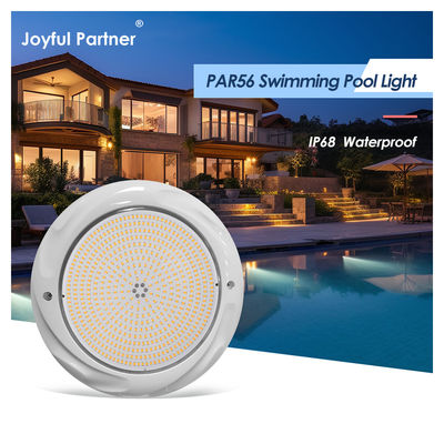 Φώτα υποβρύχιας πισίνας LED Φώτα κολύμβησης RGB 230mm 18W Επιφάνειας IP68 DC12V 3000K