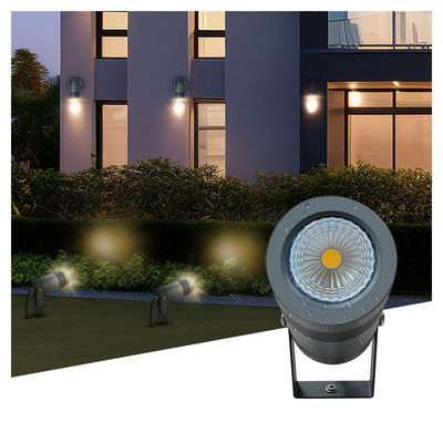 IP65 Εξωτερικό 6W COB Γη φωτισμός Ρυθμίσιμη γωνία προς τα πάνω προς τα κάτω Φως Spot Garden Led Spike Light