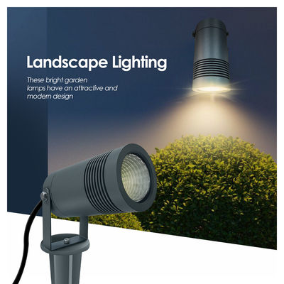 IP65 LED Φως τοπίου 10W 2700k 3000k Αρχιτεκτονική λάμπα Φεκαδίου Φωτισμός κήπου με βάση ή ακτίνα