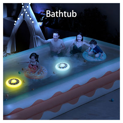 IP68 Αδιάβροχη τηλεπικοινωνιακή θερμοκρασιακή οθόνη RGB Ηλιακά φώτα για πισίνα για πάρτι πισίνας