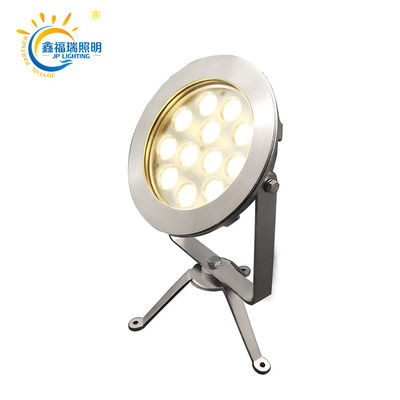OEM CE ROHS Πιστοποίηση από ανοξείδωτο χάλυβα316 IP68 Ανερόμυα 12x2W LED RGB Φώτα λιμνού