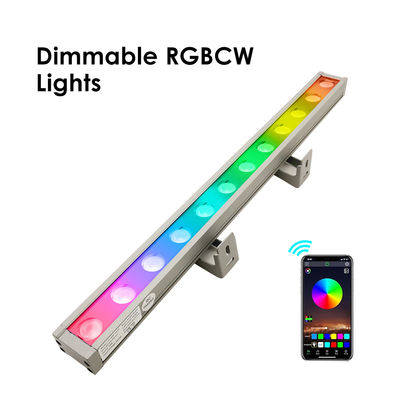 DC24V τάση IP65 Αδιάβροχο RGB Light Bar Εξωτερικό Φωτισμό Φώτισης τοίχου για έργα εξωτερικού φωτισμού
