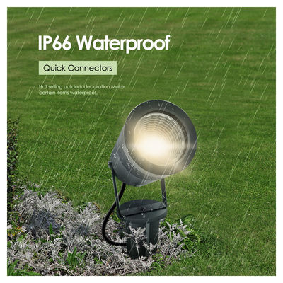 Ψυχρό λευκό εξωτερικό φωτισμό τοπίου