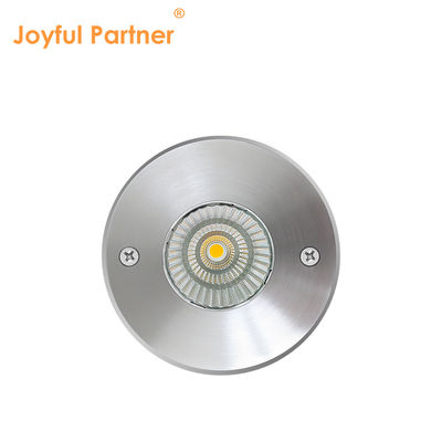 COB Ενδοδαπέστερα φωτιστικά 316SS 6W 12V-24V IP67 Αδιάβροχο εμπρόσθιο κάλυμμα από ανοξείδωτο χάλυβα