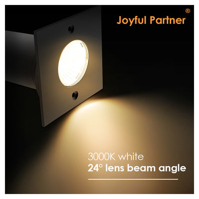 DC AC COB Led Αλουμίνιο τετραγωνικό σχήμα 304ss Προσωπικό κάλυμμα LED φως εδάφους για κήπο