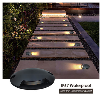 Ένα πλάι θέα 12 24 Volt εξωτερικό φως Εγκατάσταση LED φωτισμός πεζοδρόμου Ενσωματωμένο βήμα θαμμένο λαμπτήρα
