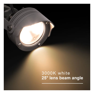 3W 6W RGB IP67 Αδιάβροχο DC12V 24V Οπτικό Αντιπροσωπευτικό LED πλαστικό φωτιστικό για δέντρα κήπου