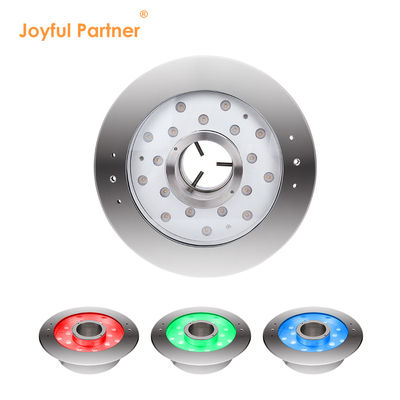 Χαρούμενος Συνεργάτης 6W 9W 12W 18W 24V DMX Ελέγχου Ατσάλι IP68 Υποβρύχια RGB Φώτα Σιντριβάνου