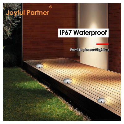 1W Ενσωματωμένο Φως Ultra Thin DIA70MM H14MM DC24V 3000k Warm White Για εξωτερικό φωτισμό