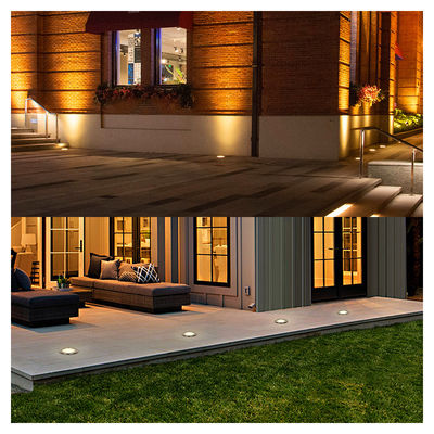 Φως υπόγειου κήπου IP65 Αδιάβροχο αλουμίνιο AC100-240V COB LED 6W με κιβώτιο στερέωσης