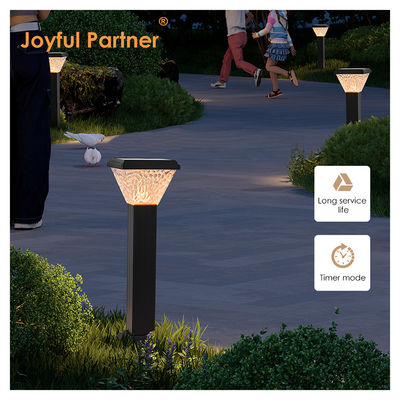 2024 LED Solar Outdoor Pathway Light IP65 Υψηλή φωτεινότητα Λευκό RGB χρώμα με ηλιακό πάνελ Ηλιακή φόρτιση
