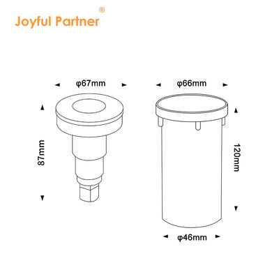 Εξωτερικό Led RGB υποβρύχιο φως χαμηλής τάσης 3W 1W 2W LED IP68 ατσάλινο μπροστινό κάλυμμα
