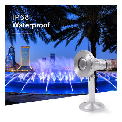 Αδιάβροχο υπόγεια φως LED DC24V 12V RGB με σήμανση CE