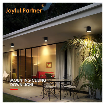 Spot Garden LED Ceiling Light Επιφάνεια Εγκατασταθείσα κυλινδρικό αλουμίνιο 220V 8W 3000K Ζεστό λευκό