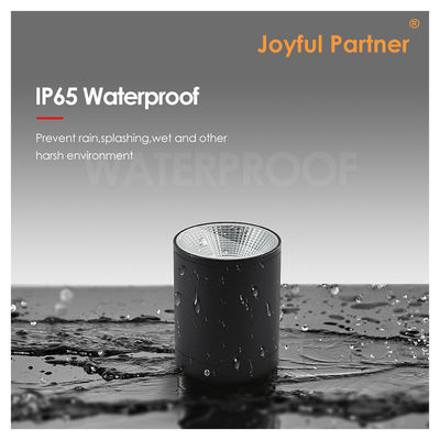 CE IP65 Φως οροφής επιφάνειας τοποθετημένο κάτω από το φως αδιάβροχο φως Cree Cob LED με στρογγυλό σχέδιο