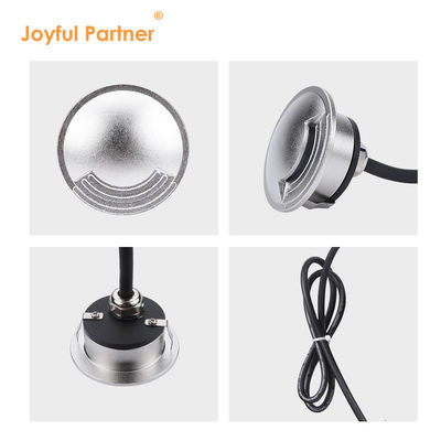 2W IP67 LED εσωτερικά φώτα εξωτερικά Ultra Thin Διαμέτρου 55mm SMD LED Walkover Φώτα Με Αλουμινίου Κουτί