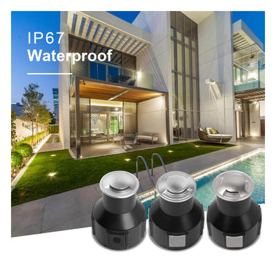 SS316 Αδιάβροχο Ένα Δύο Τέσσερα Παρενέργεια 3W LED μονόχρωμο τοπίο φωτισμός υπόγεια με πιστοποίηση CE ROHS