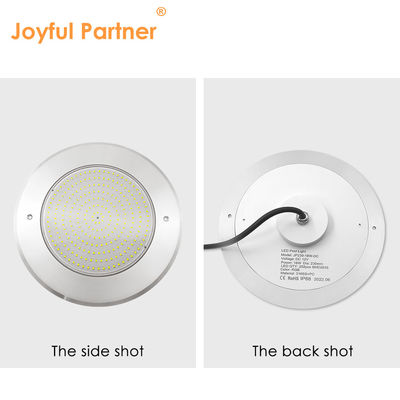 Υποβρύχιο LED φωτισμός πισίνας 230MM DC12V 252pcs SMD2835 Θερμο άσπρο σταθερή τάση τοίχος