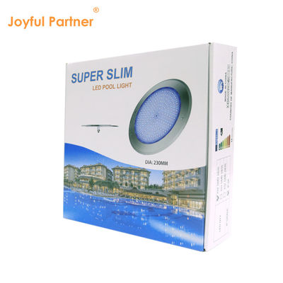 Υποβρύχιο LED φωτισμός πισίνας 230MM DC12V 252pcs SMD2835 Θερμο άσπρο σταθερή τάση τοίχος