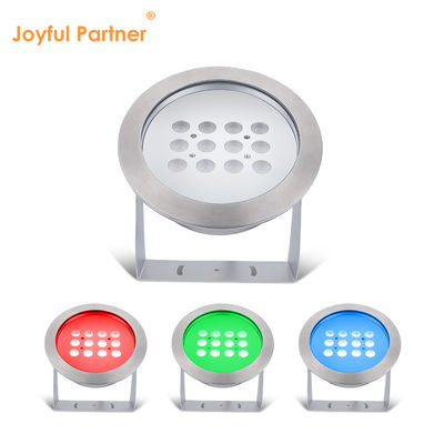 RGB υποβρύχιο φωτισμό λίμνης AC/DC 12V 24V LED 12W Αδιάβροχο IP68 316 από ανοξείδωτο χάλυβα
