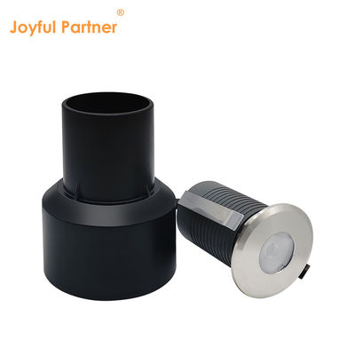 Φώτα υπόγεια LED από ανοξείδωτο χάλυβα 1W 2W AC/DC 2700K-6000K DIA38MM