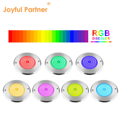 RGB Ultra Slim IP68 φωτισμός πισίνας LED SS316 στεγασμός ολοκληρωμένος τύπος SMD2835 6W