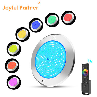 Υποβρύχια φώτα πισίνας με LED 316 από ανοξείδωτο χάλυβα 25W Smd2835 ρητίνη γεμάτη 3000K RGB λυχνία πισίνας SMD 2835 AC 12v IP68 πλήρης αδιάβροχη