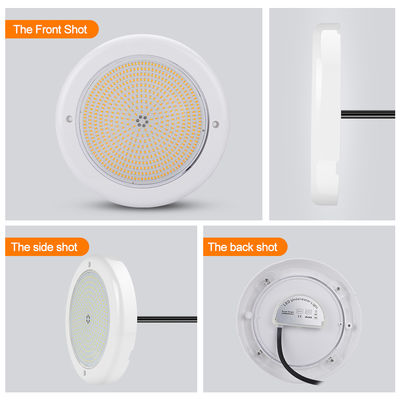 DMX Φώτα πισίνας IP68 18W AC12V Απομακρυσμένος έλεγχος Ανερόφθαλμος PC PAR56 Λευκό φως