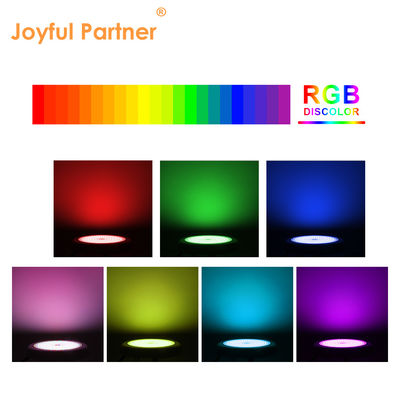 Χαρούμενα φώτα πισίνας 12v AC αναβάθμιση SMD chip RGB χρώμα IP68 όλα σε ένα σύνολο σχεδιασμός για πισίνα σκυροδέματος