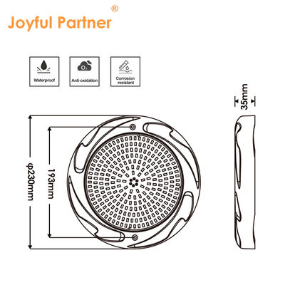 42W LED υποβρύχιας πισίνας Φως Muti-Color 230*35mm με ενσωματωμένο οδηγό CC