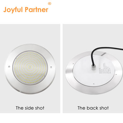 Αδιάβροχο PAR56 LED φωτισμό πισίνας 316SS στεγαστικό Ultra Thin 7.5mm ρητίνη γεμάτο τοίχος τοποθετημένο 230MM 18W 25W DC AC12V