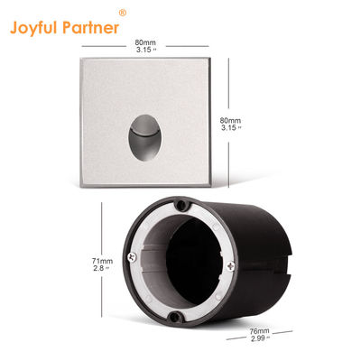 Έξυπνο φως LED τοίχου IP65 Αλουμίνιο Σχήμα τετράγωνου σώματος DC 24v 1w 2w 3w Φως σκάλας LED για διάδρομο