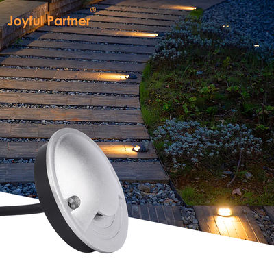 Υπόγεια φωτεινή θήκη 12/24DC IP67 Αδιάβροχο 3W OSRAM SMD LED μονόχρωμο CE ROHS με 2ετή εγγύηση