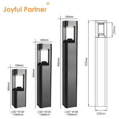 Φως LED δρόμου με ύψος 600 mm και επιλογές προσαρμογής χρώματος