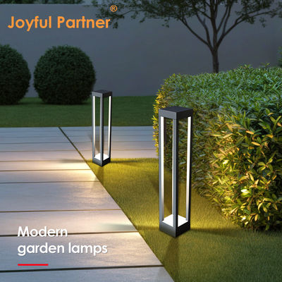 8W LED Garden Bollard Light Height Προσαρμοσμένο IP65 300mm 600mm 900mm Υλικό αλουμινίου για πεζοδρόμιο