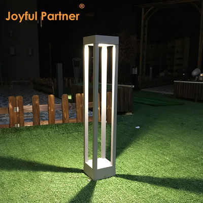 8W LED Garden Bollard Light Height Προσαρμοσμένο IP65 300mm 600mm 900mm Υλικό αλουμινίου για πεζοδρόμιο