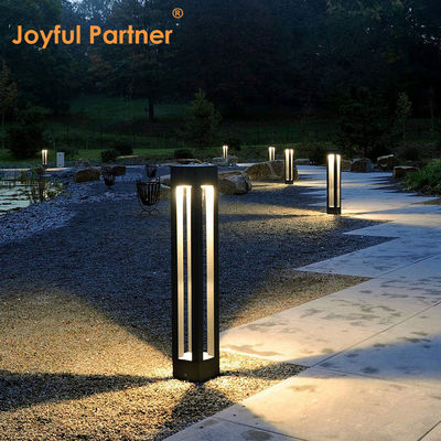 8W LED Garden Bollard Light Height Προσαρμοσμένο IP65 300mm 600mm 900mm Υλικό αλουμινίου για πεζοδρόμιο