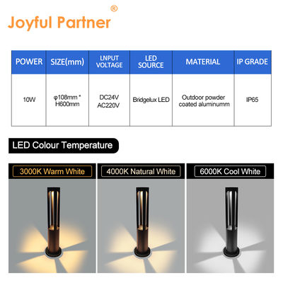 LED Ground Street Lighting Bridgelux LED 10W Aluminium Material  220v with 360-Degree Illumination for Modern Decoration