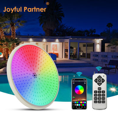 Πάνελ φώτων πισίνας LED γεμάτο εποξειδική ρητίνη Θερμό Λευκό Αντικατάσταση PAR56 Λαμπτήρα ø178*25mm