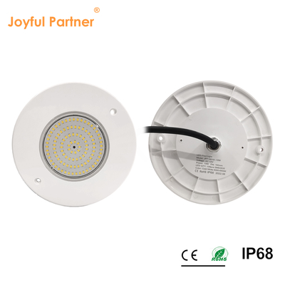 Αντανάκλαση φωτός πισίνας γεμάτη ρητίνη 160mm DC12V 10W Πλήρως πλαστικό SMD2835 108pcs RGBW Χρώμα Σταθερή τάση