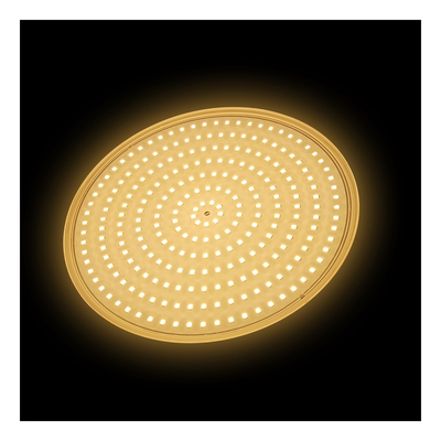 Αντανάκλαση φωτός πισίνας γεμάτη ρητίνη 160mm DC12V 10W Πλήρως πλαστικό SMD2835 108pcs RGBW Χρώμα Σταθερή τάση