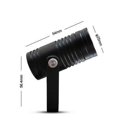 12V 24V IP65 Αλουμίνιο 1W Led Φωτιστικό Κήπου Spike Εξωτερικού Χώρου Φωτιστικό Τοπίου Γκαζόν