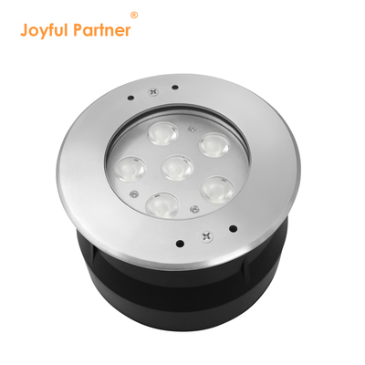 24 Volt 6W 12W Φωτιστικό LED Υποβρύχιο από Ανοξείδωτο Χάλυβα 316 με Ψυχρό Λευκό και Πλαστικό Μανίκι Στήριξης για Πισίνα
