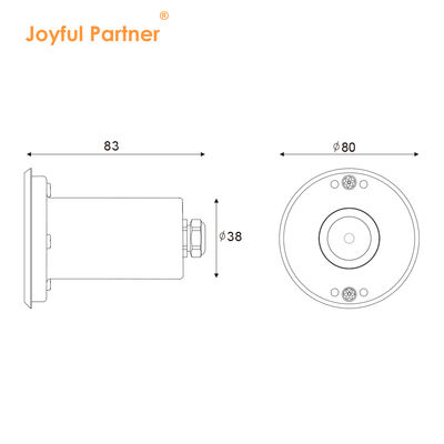 IP68 Θάφτηκε υποβρύχιο φως 3WRGB3in1 LED από ανοξείδωτο χάλυβα 316L DC24V Διακόσμηση για πισίνα