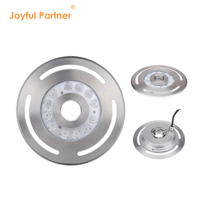 Υποβρύχιο φως φεγγαριού LED IP68 12W 24W 36W Ζεστό λευκό μπλε RGB ανοξείδωτο χάλυβα 316L με διάμετρο 285mm